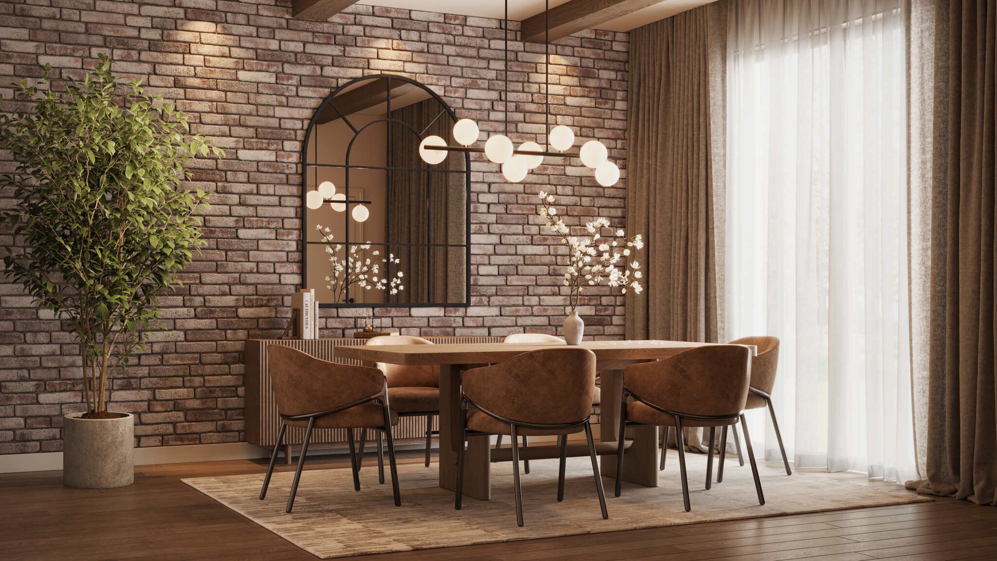 UltraLight Brick Loft White Wash - 3D EPS Wandpanelen