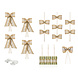 Auto Decoratie Set Bruiloft Strikjes Auto Decoratie Set Bruiloft Strikjes