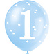 Ballonnen 1 Jaar Blauw 30cm 5st Ballonnen 1 Jaar Blauw 30cm 5st