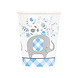Baby Olifant Bekers Bloemen Blauw 266ml 8st Baby Olifant Bekers Bloemen Blauw 266ml 8st