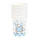 Baby Olifant Bekers Bloemen Blauw 266ml 8st Baby Olifant Bekers Bloemen Blauw 266ml 8st