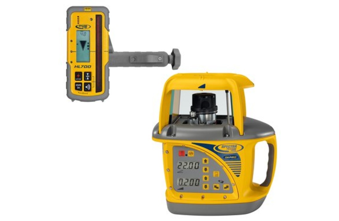 GL720 Dubbel Afschot Roterende Laser