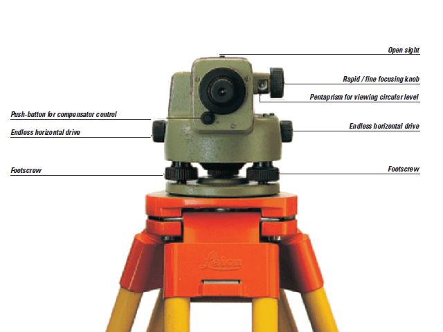 NAK2 Waterpasinstrument met 32x Vergroting