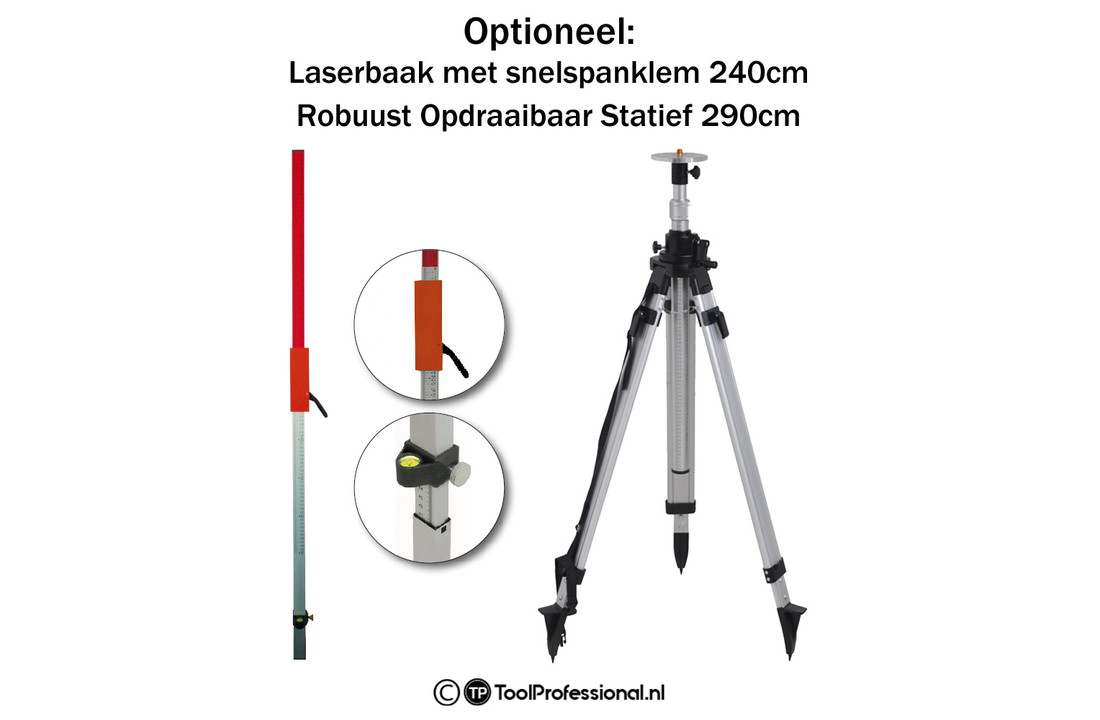 FLG 245HV Groen Roterende Laser