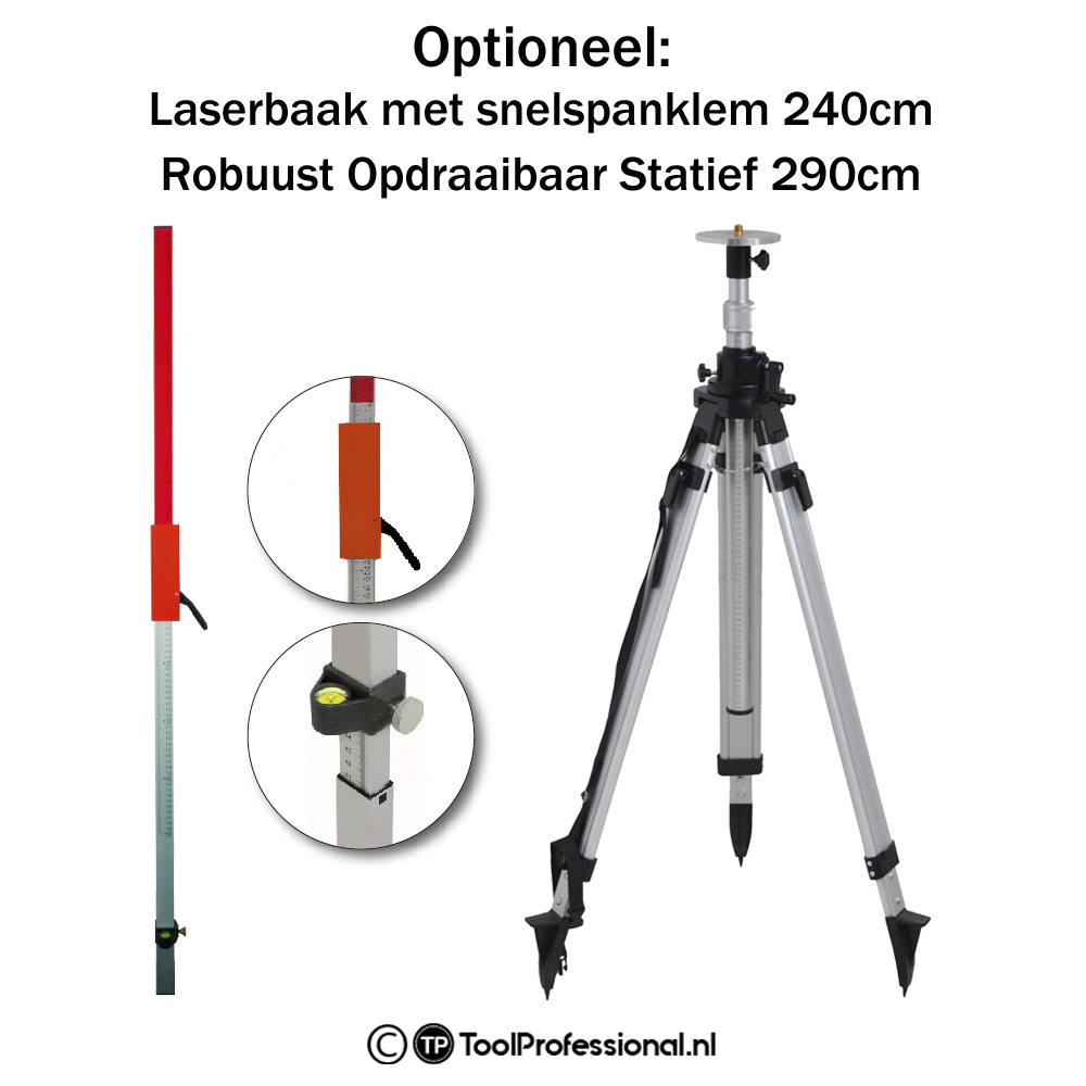 FLG 245HV Groen Roterende Laser