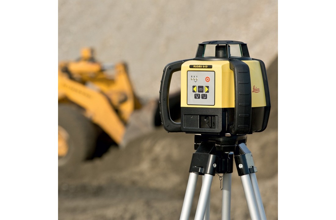 Rugby 640 Rotatielaser H/V Dubbel Afschot