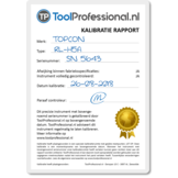 Kalibratie voor een Roterende laser