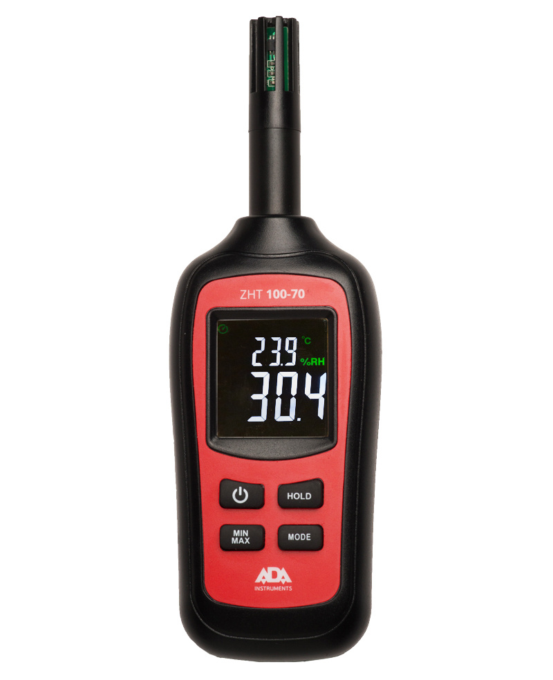ZHT 100-70 Vocht/Hygro- en Temperatuurmeter