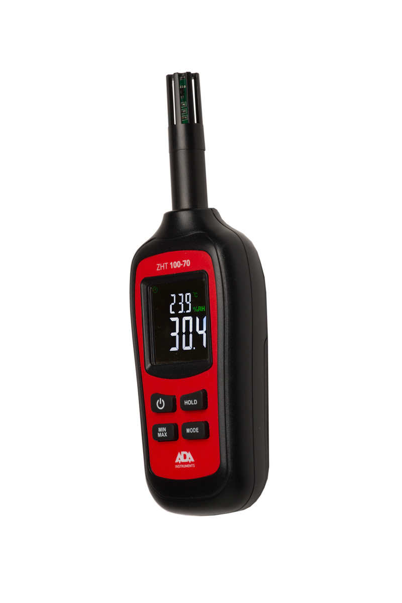 ZHT 100-70 Vocht/Hygro- en Temperatuurmeter