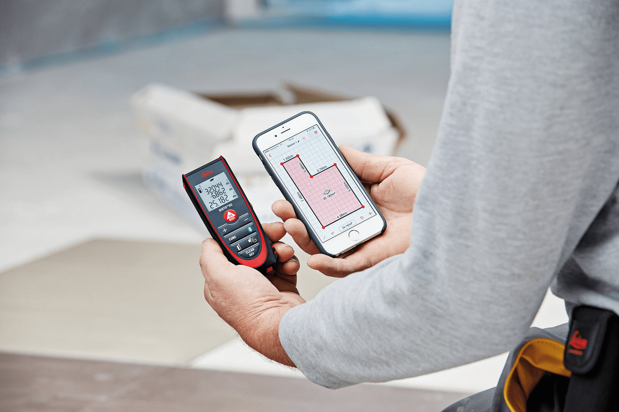 DISTO D2 Bluetooth Afstandsmeter 100 meter