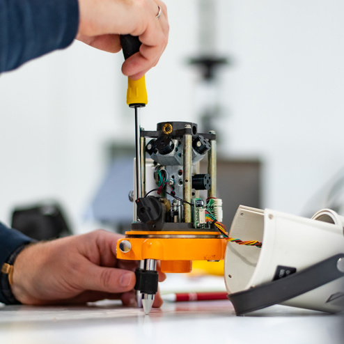 Reparatie kruislijnlasers