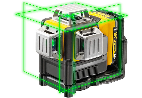 DCE089D1G 3D Lijnlaser Groen 12V