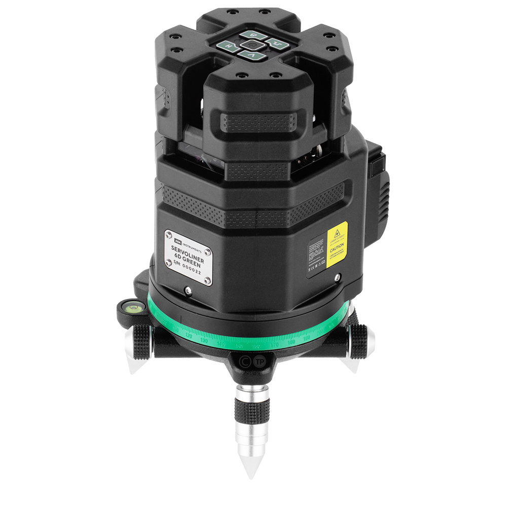 6D SERVOLINER 8-Lijns Kruislijnlaser Groen