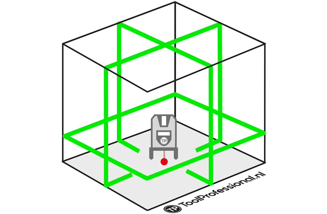 ProCross 8.0 DS Groen 8-Lijns Laser