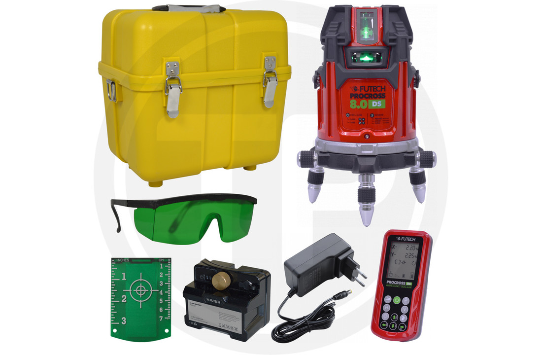 ProCross 8.0 DS Groen 8-Lijns Laser