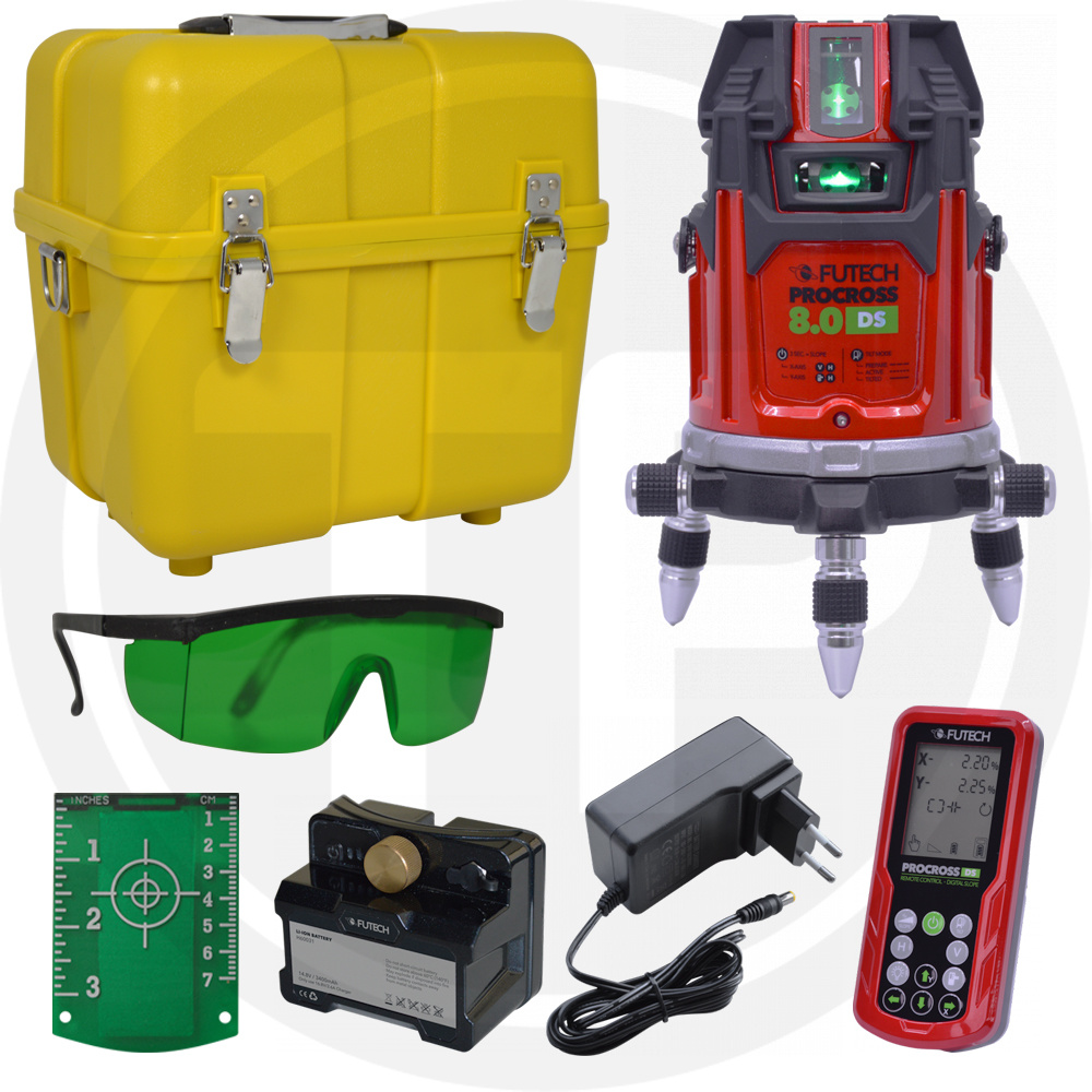 ProCross 8.0 DS Groen 8-Lijns Laser