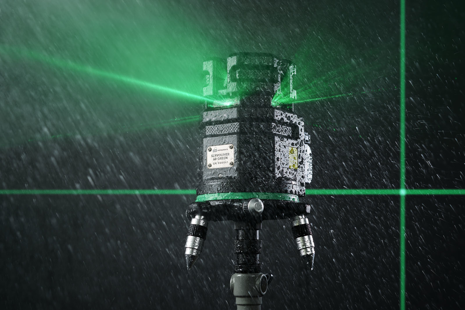 6D SERVOLINER 8-Lijns Kruislijnlaser Groen