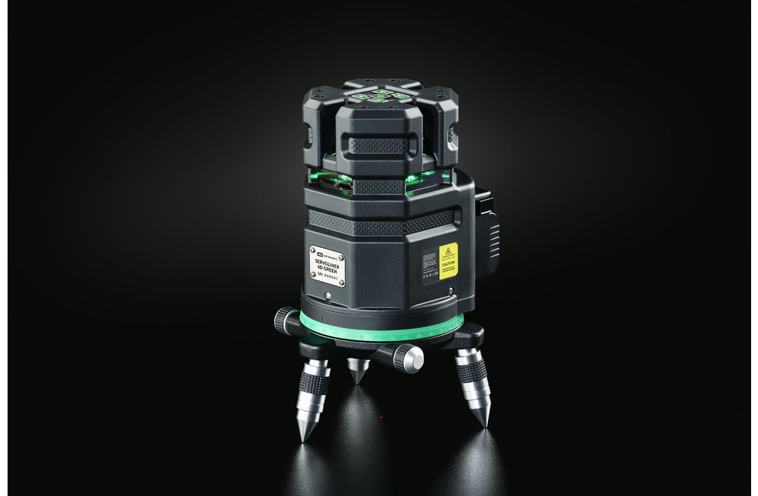 6D SERVOLINER 8-Lijns Kruislijnlaser Groen