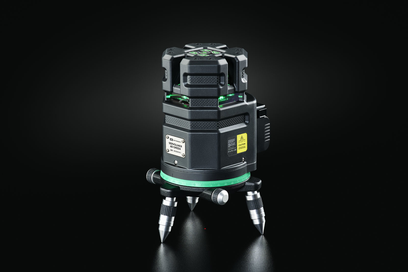 6D SERVOLINER 8-Lijns Kruislijnlaser Groen