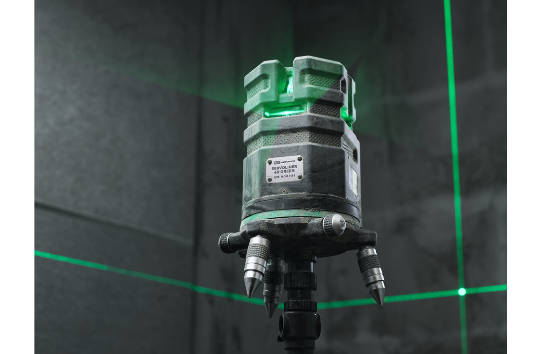 6D SERVOLINER 8-Lijns Kruislijnlaser Groen