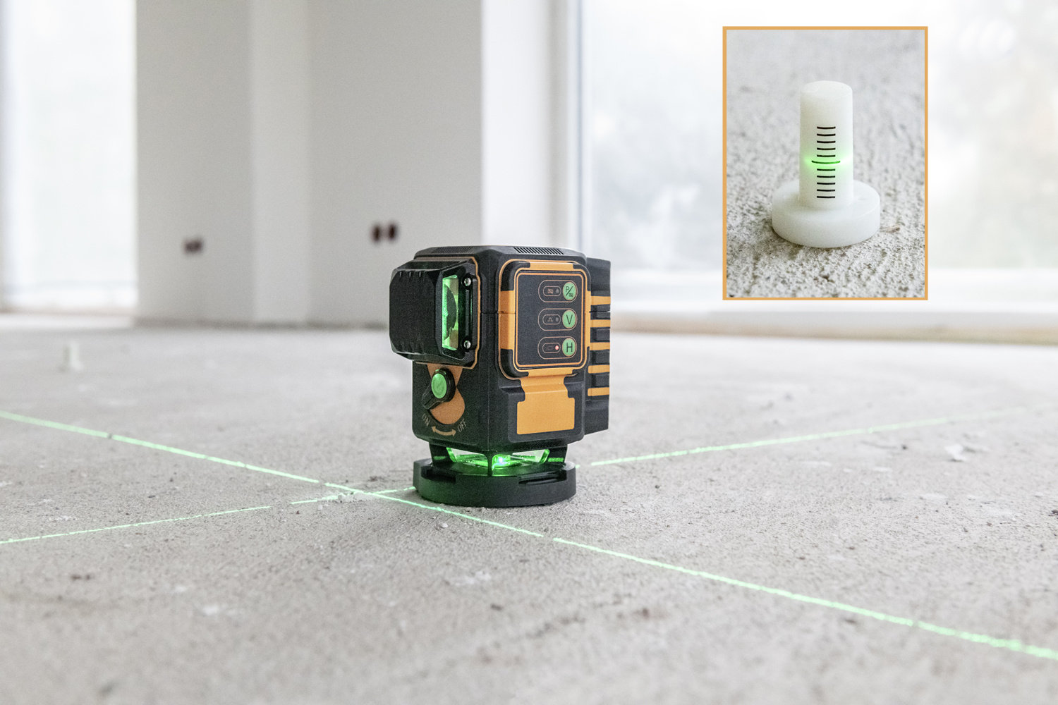 Geo6-XR 3D Vloerlaser Groen