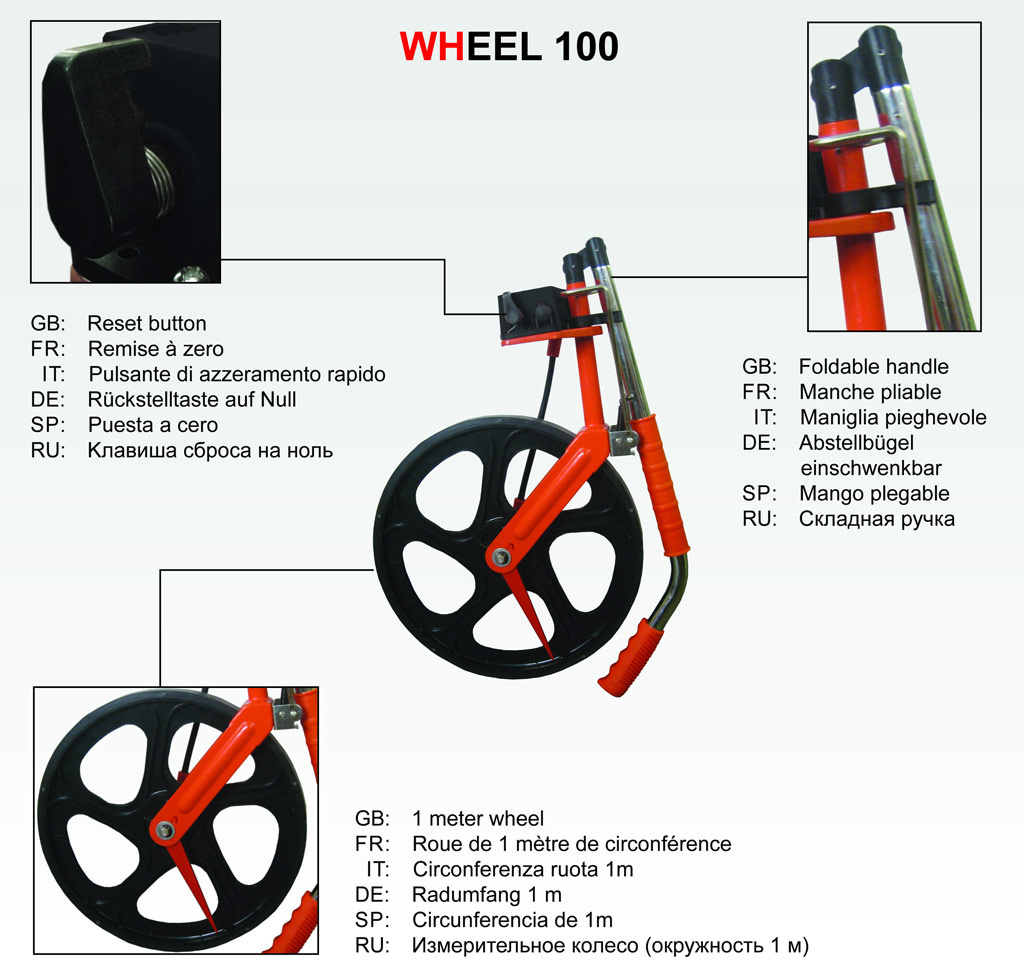WHEEL 100 Meetwiel