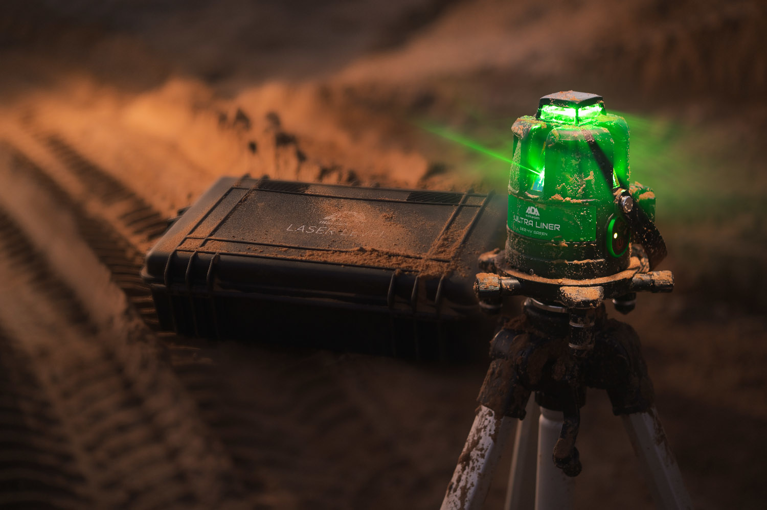 ULTRALiner 4V 360° Kruislijnlaser Groen