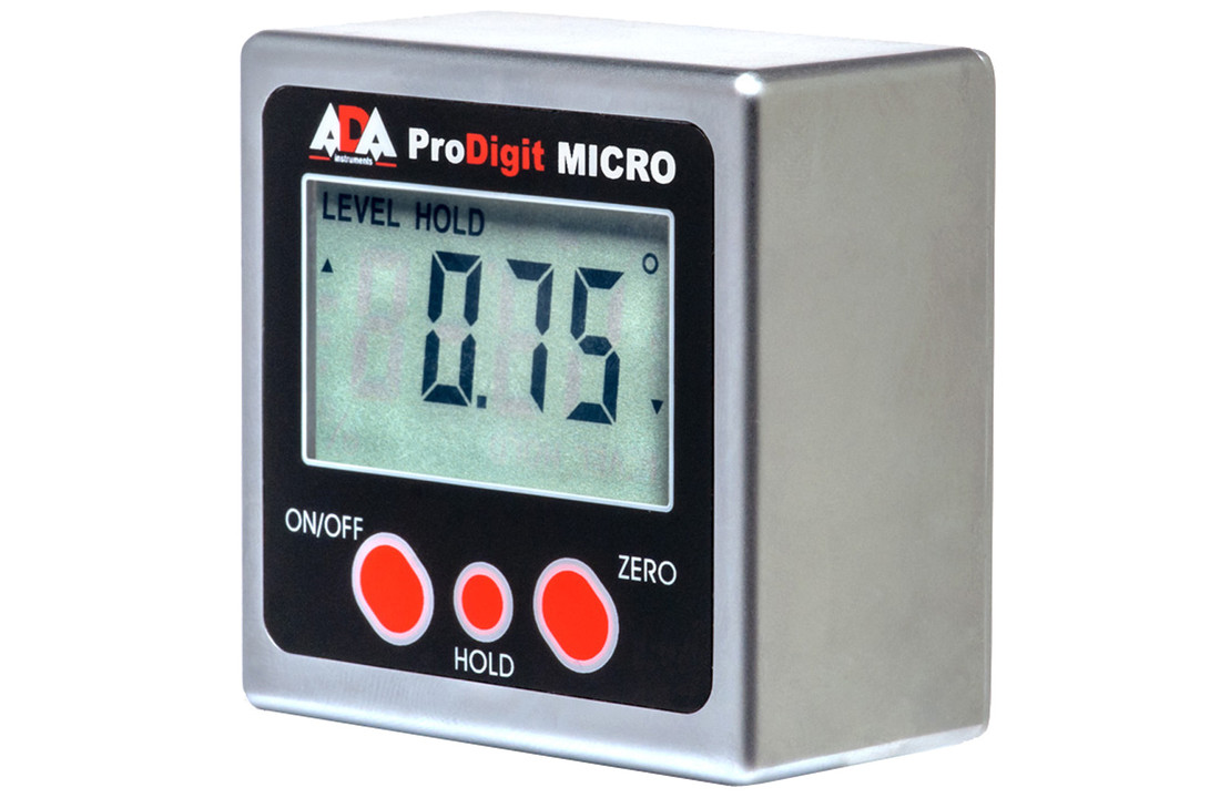 PRODigit MICRO Digitale Waterpas & Hoekmeter