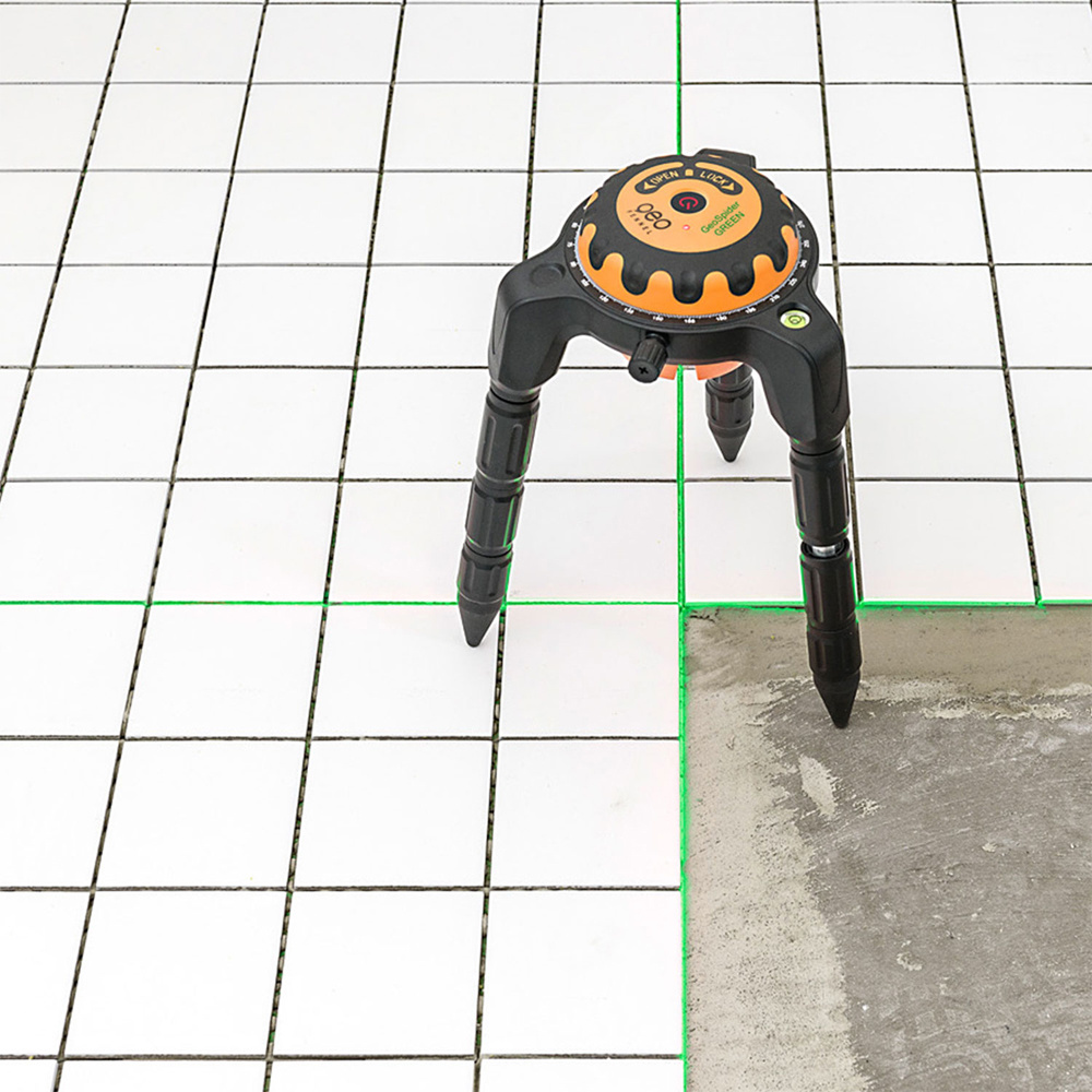 GeoSpider Tegellaser Groen