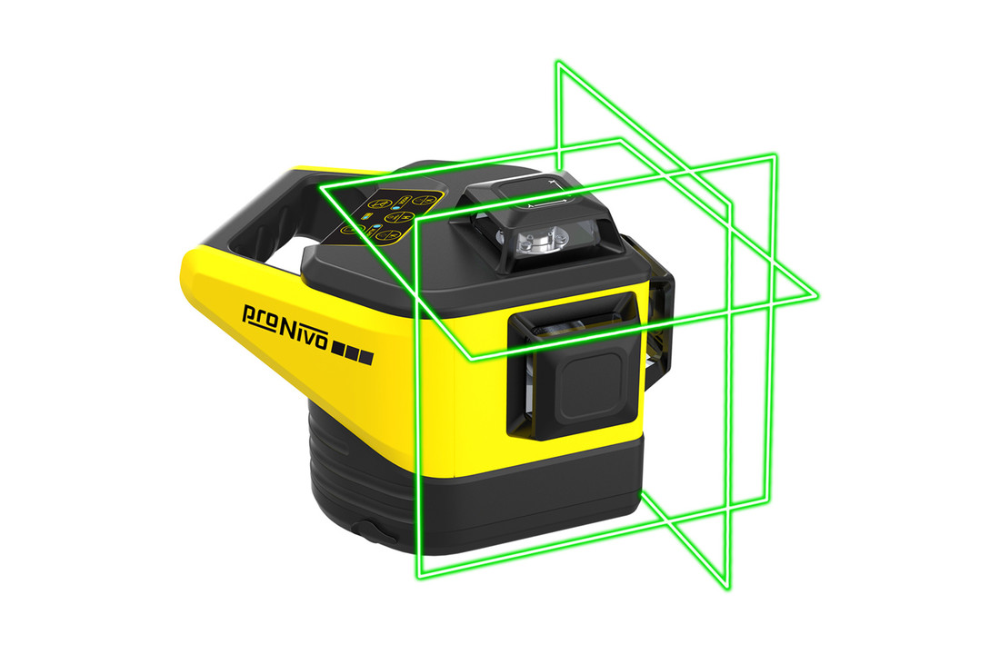 PNCMG-3D 3x360° Lijnlaser Groen