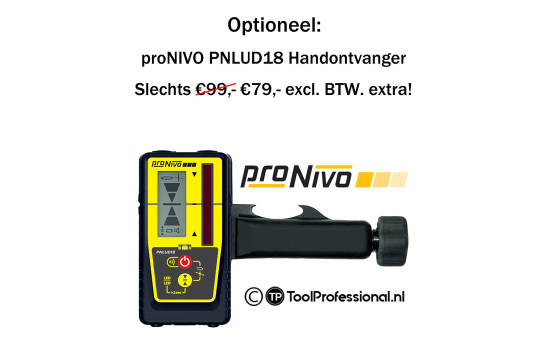 PNCMG-3D 3x360° Lijnlaser Groen