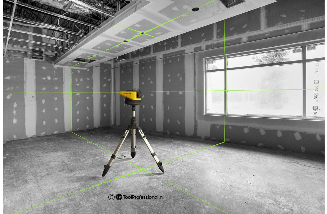 PNCMG-3D 3x360° Lijnlaser Groen
