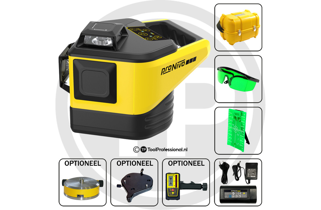 PNCMG-2D 2x360° Lijnlaser Groen