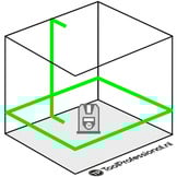 LL5505 Lijnlaser Groen