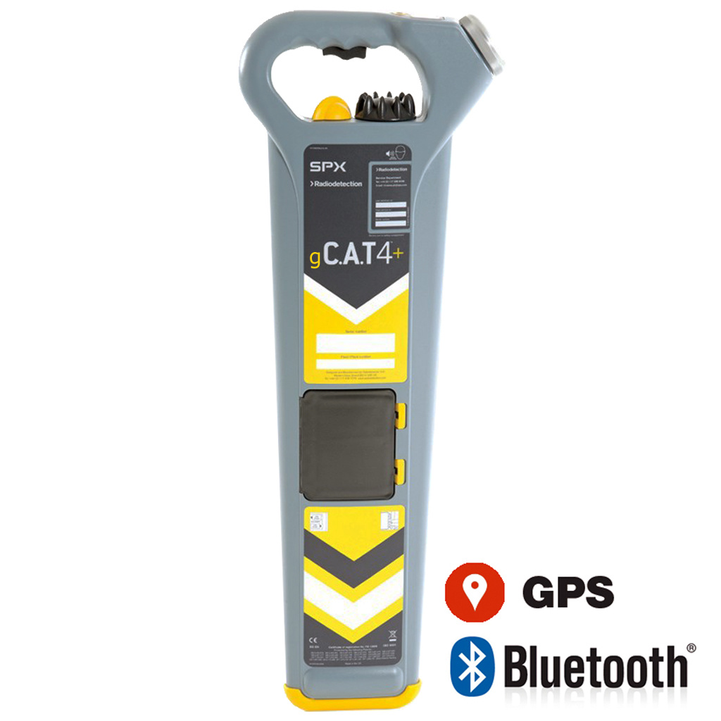 gC.A.T4+ leidingzoeker met GPS en diepte indicatie