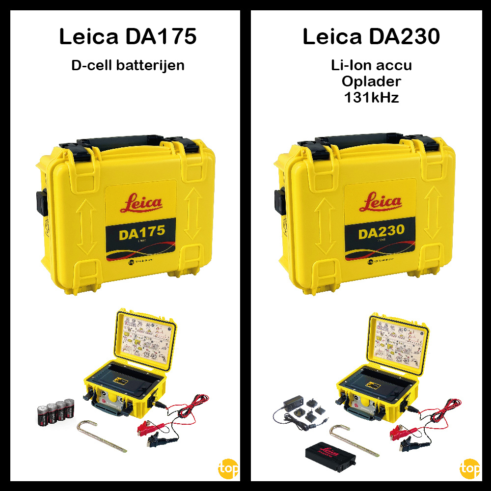 DD 175 leidingzoeker set met GPS