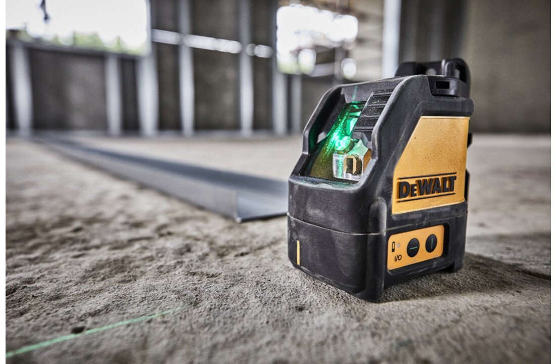 DW088CG Kruislaser Groen + DWHT77100 Afstandsmeter