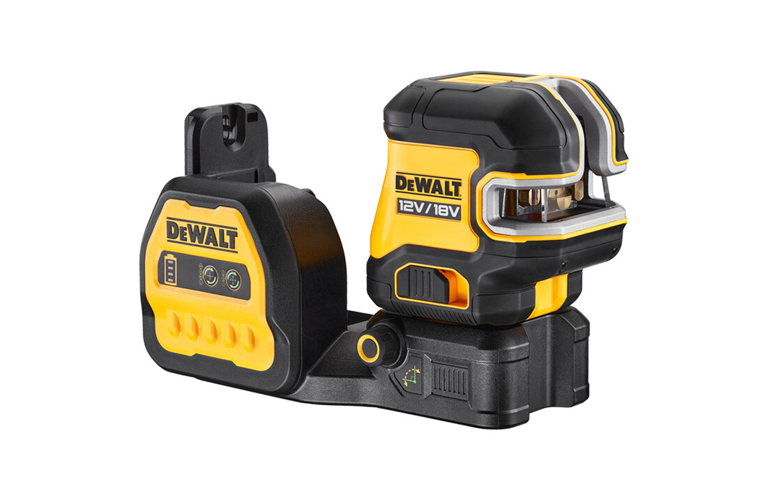 DCE825NG18 5 Punts + Kruislijnlaser Groen 18V