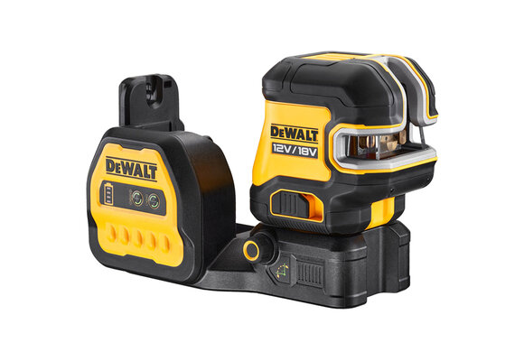 DCE825NG18 5 Punts + Kruislijnlaser Groen 18V