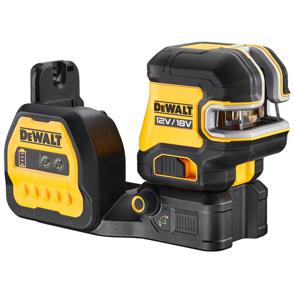 DCE825NG18 5 Punts + Kruislijnlaser Groen 18V