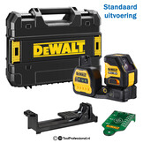 DCE088NG18 Kruislijnlaser Groen 18V