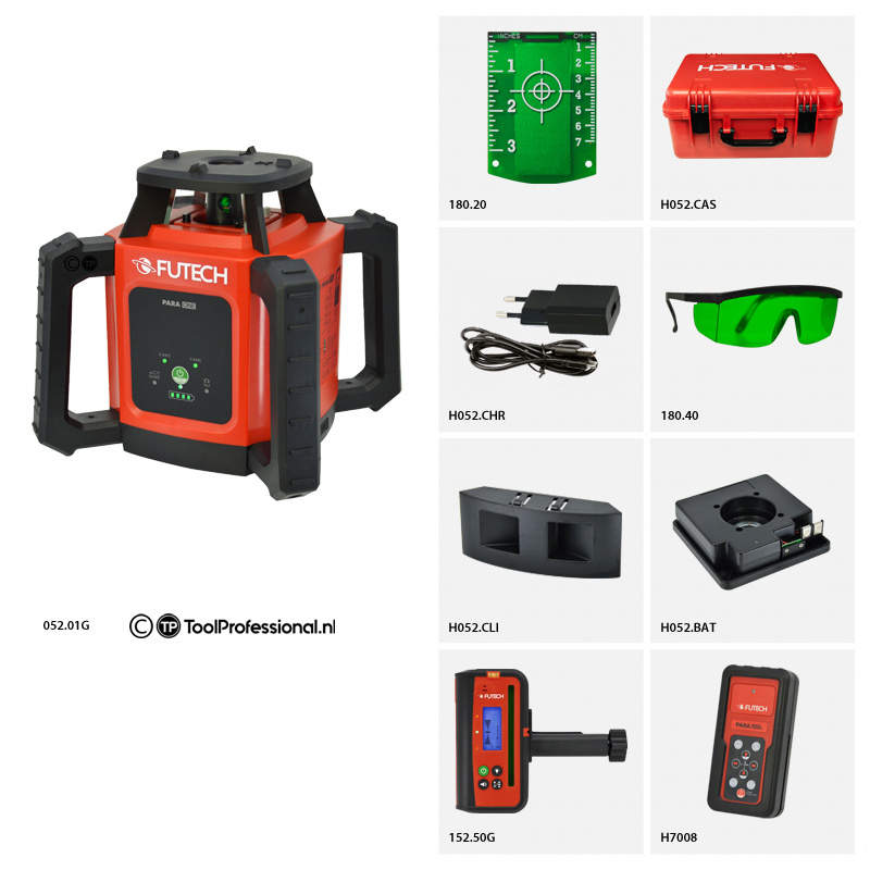 PARA ONE Green Roterende Laser