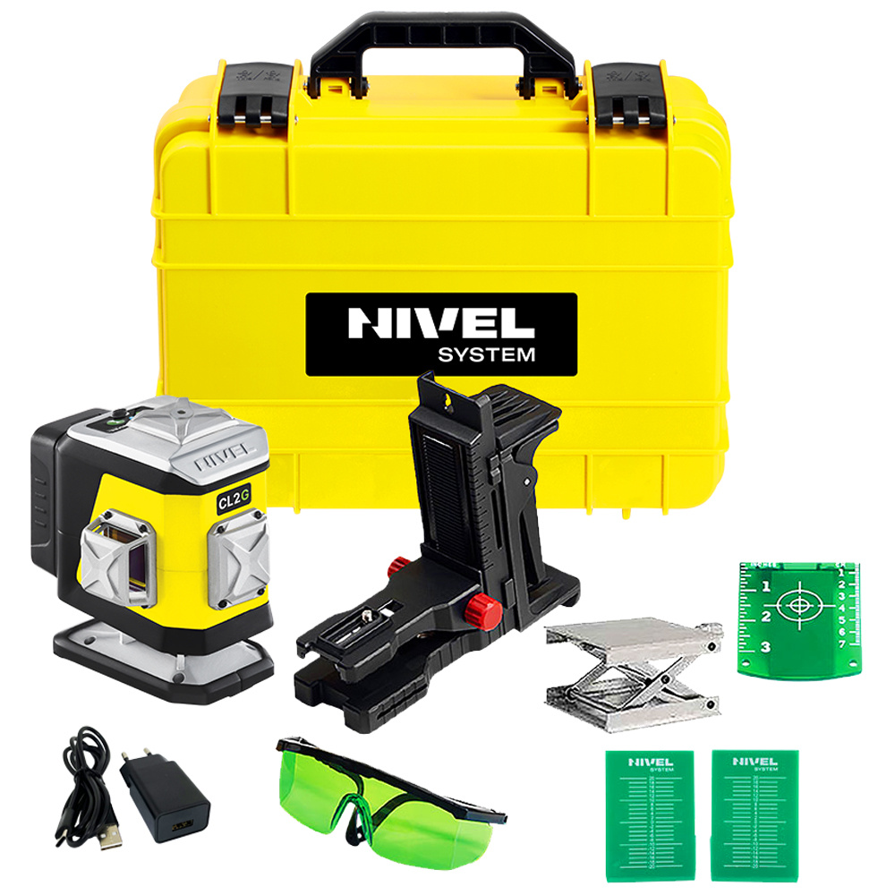 CL2G 2x360° Lijnlaser Groen