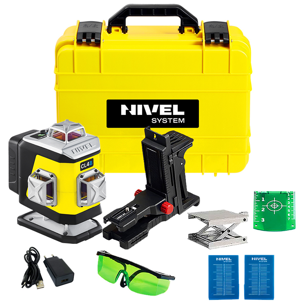 CL4B 4x360° Lijnlaser Blauw