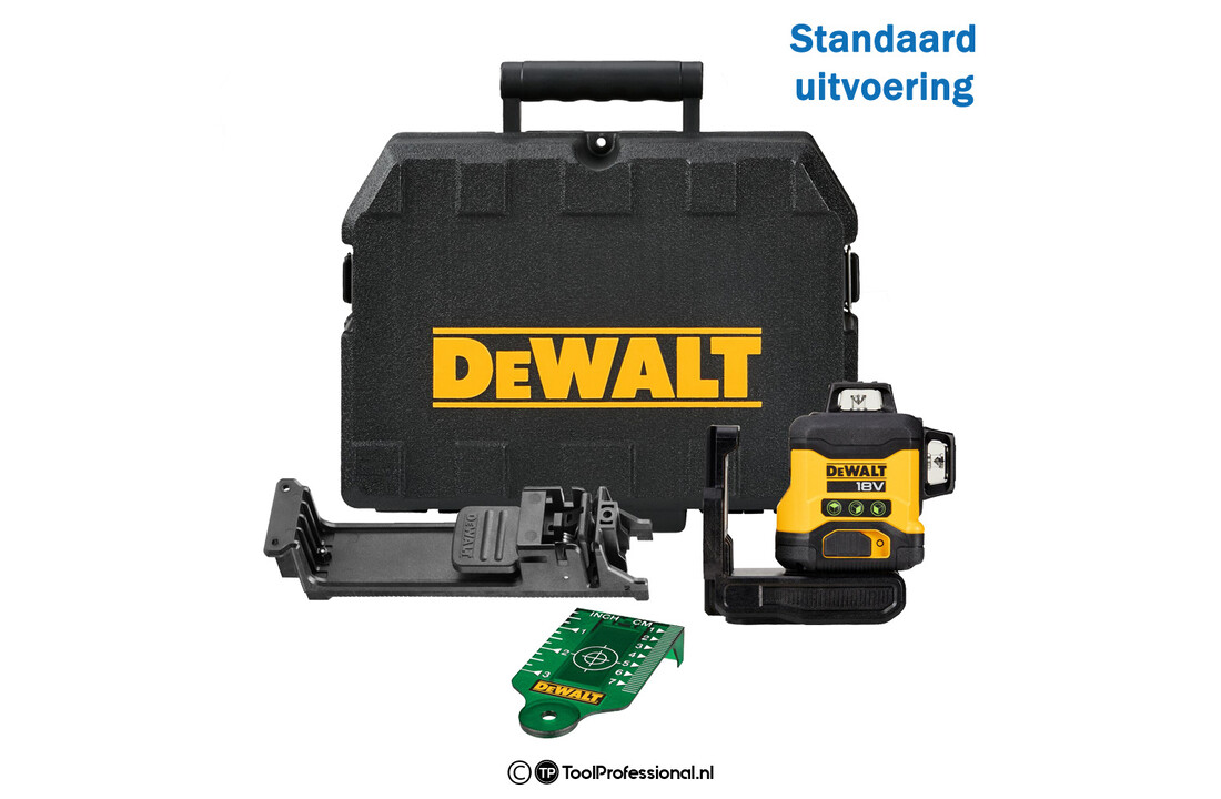 DCLE34031N-XJ Compact 18V 3D Laser Groen