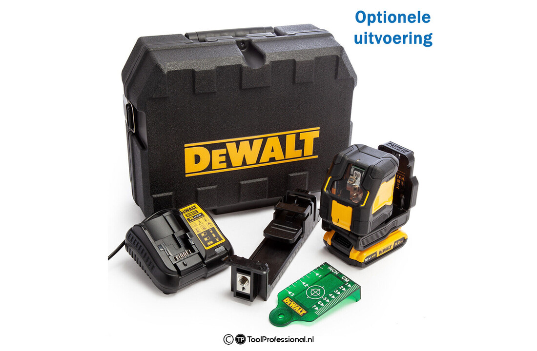 DCLE34021N-XJ Kruislijnlaser Groen 18V Compact