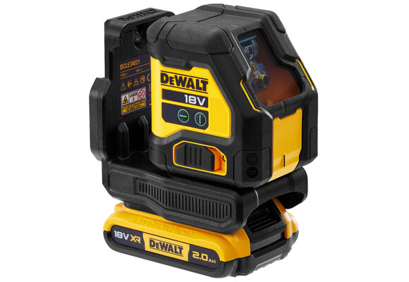 DCLE34021 Kruislijnlaser Groen 18V Compact