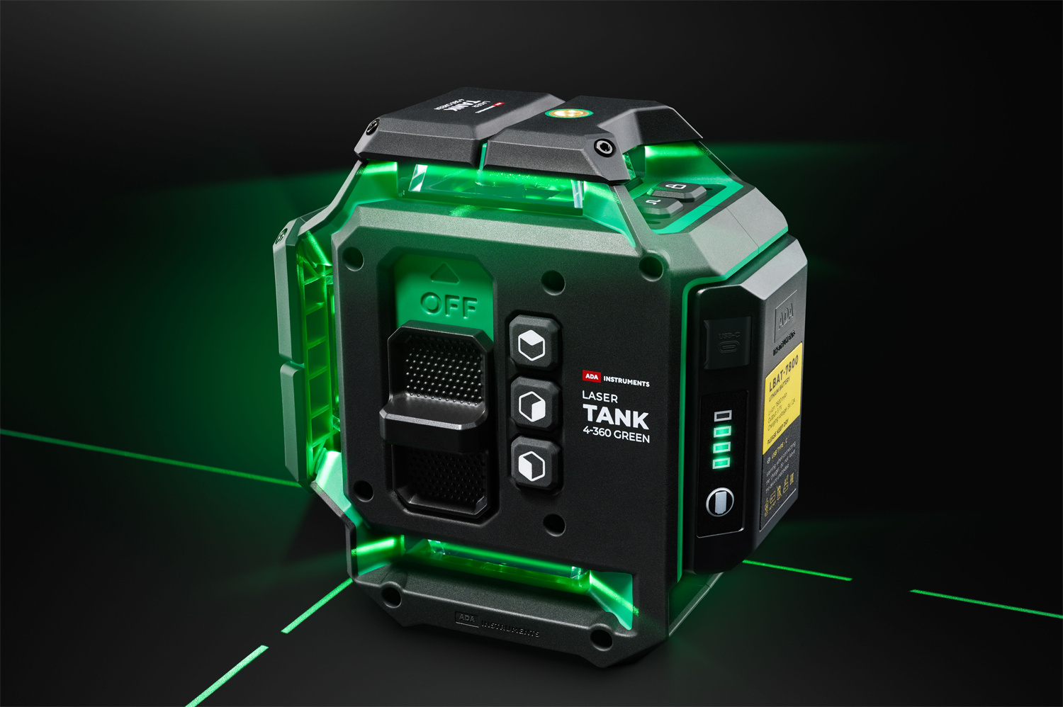 LaserTANK 4-360 Kruislaser 4x360°