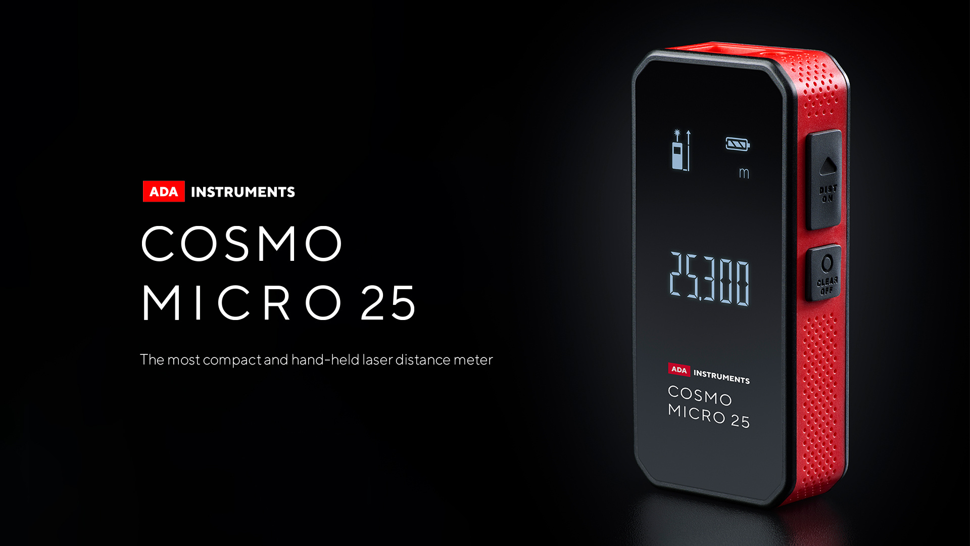 COSMO MICRO 25 Afstandsmeter 25m