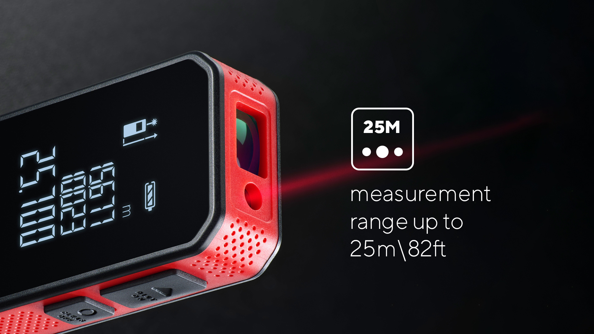 COSMO MICRO 25 Afstandsmeter 25m